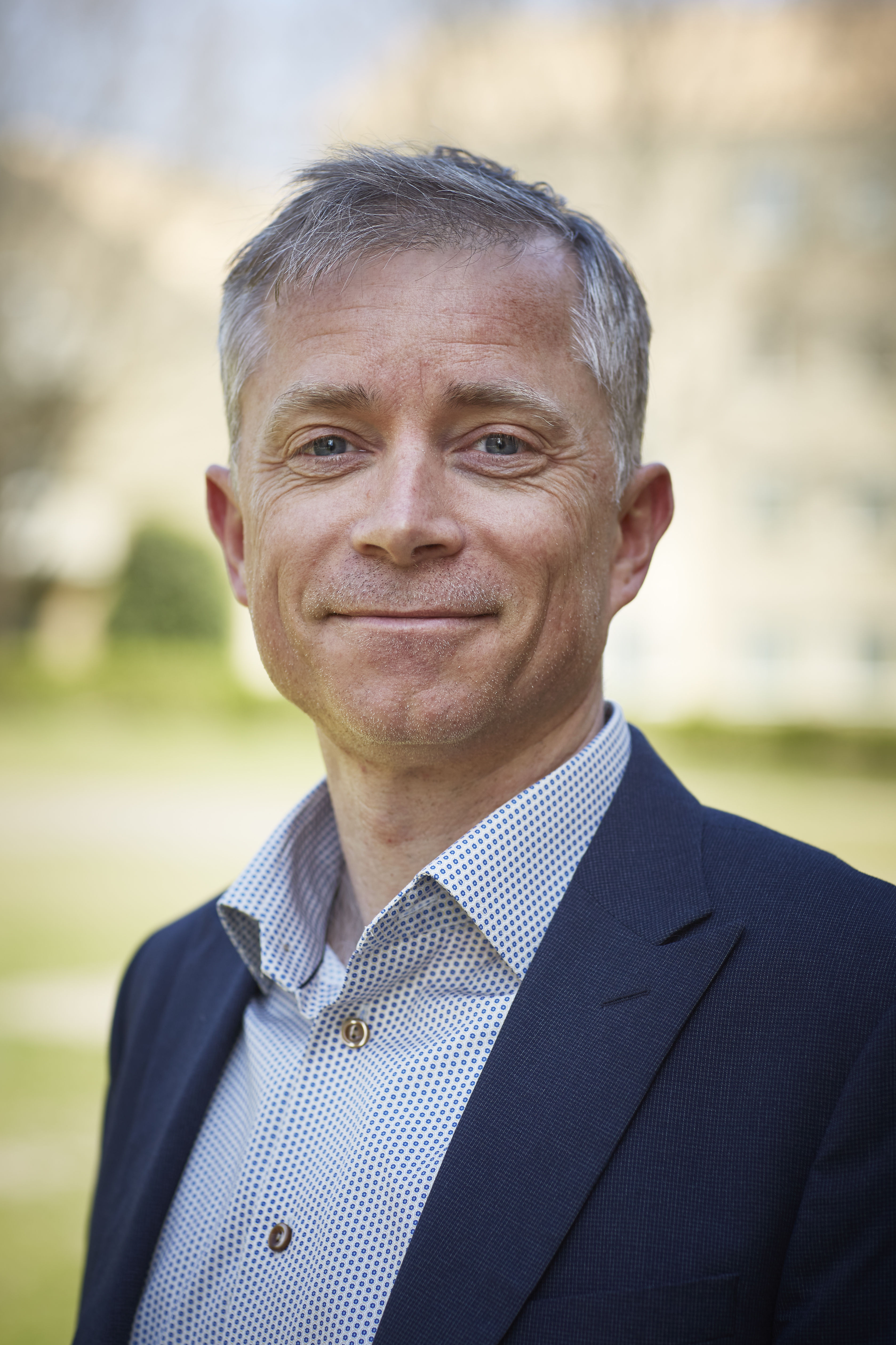 [Translate to English:] David Lundbek Egholm, prodekan for forskning på Natural Sciences, vil sikre en tryg tilbagevenden til campus for medarbejdere i forbindelse med genåbningen. Foto: Ida Marie Jensen - AU Foto